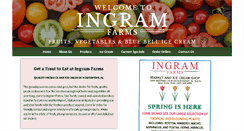 Desktop Screenshot of ingramfarms.com